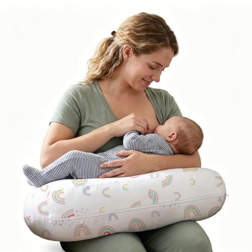 Image of Nursing Pillow for Breastfeeding,Feeding Pillow with Removable Cover