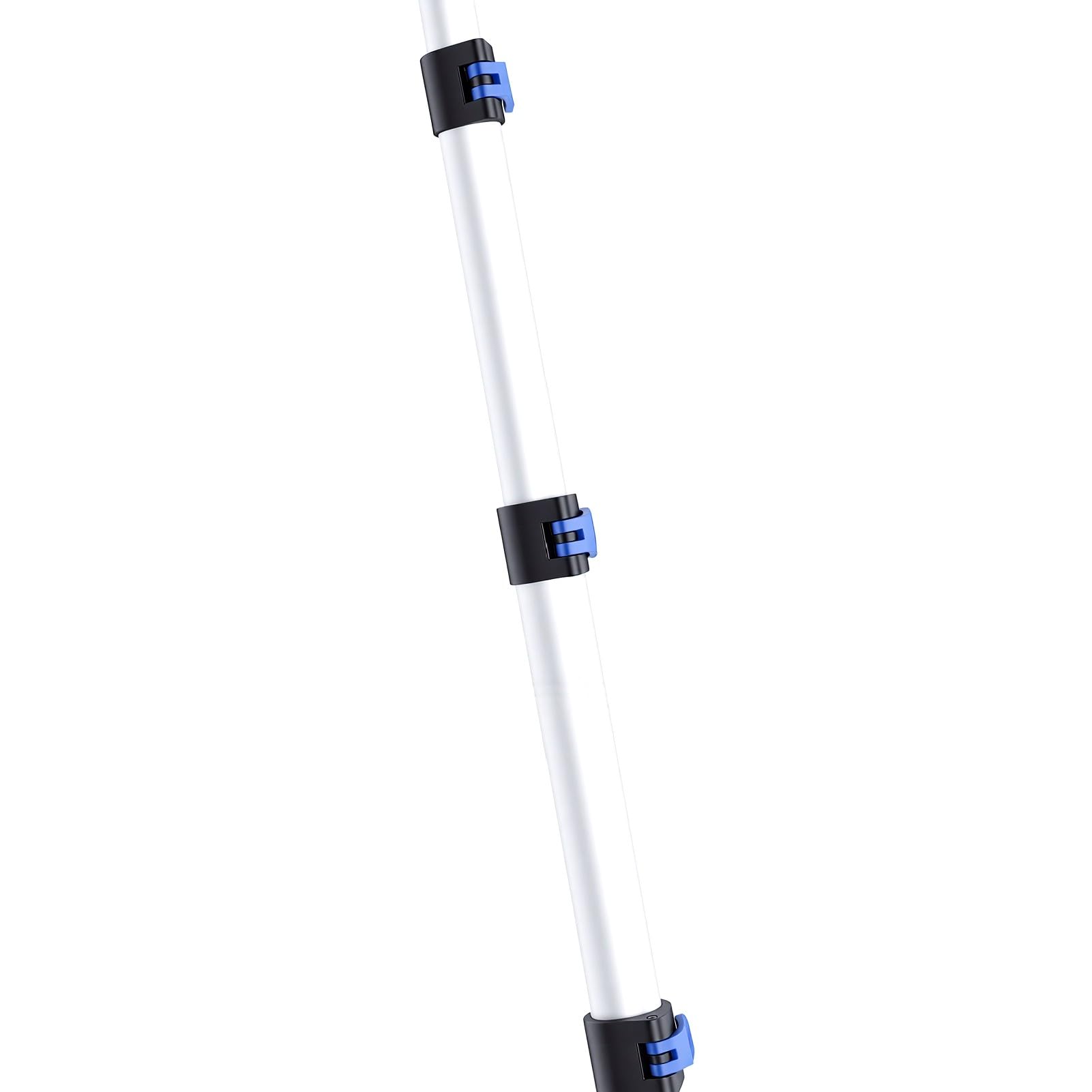 Generic Kit de Limpieza Alimentado por Agua con Poste Telescópico de 4,8 M y Cepillo para una Limpieza Segura de Paneles y Paredes Solares - Aluminio Resistente