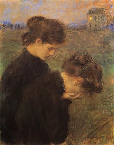 Toile Theodor Axentowicz 60x90cm : l'affiche parfaite pour habiller un mur de bureau vide