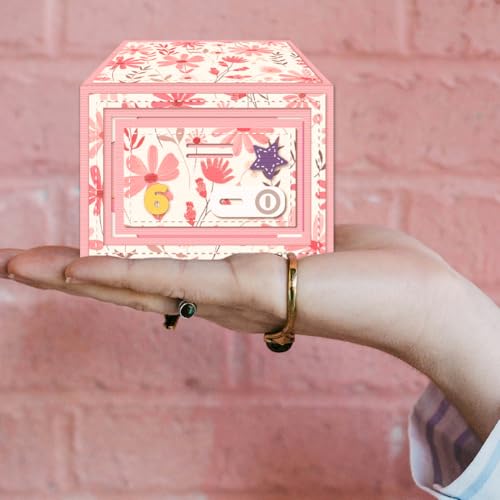 DELORIGIN Matrizes de corte de caixa de armário 3D, estênceis de aço carbono, caixa de joias em rele