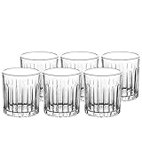 Jogo de Copos Baixos em Cristal Ecológco, Soho, A10cm, 6 Peças, 310ml, L'hermitage