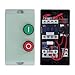 Fayelume LE1D09M7 Magnetic Switch, IP55 7 10A Starter Electric Motor, 220-230V Single Phase Electronic Components, for Air Compressors Water Applications