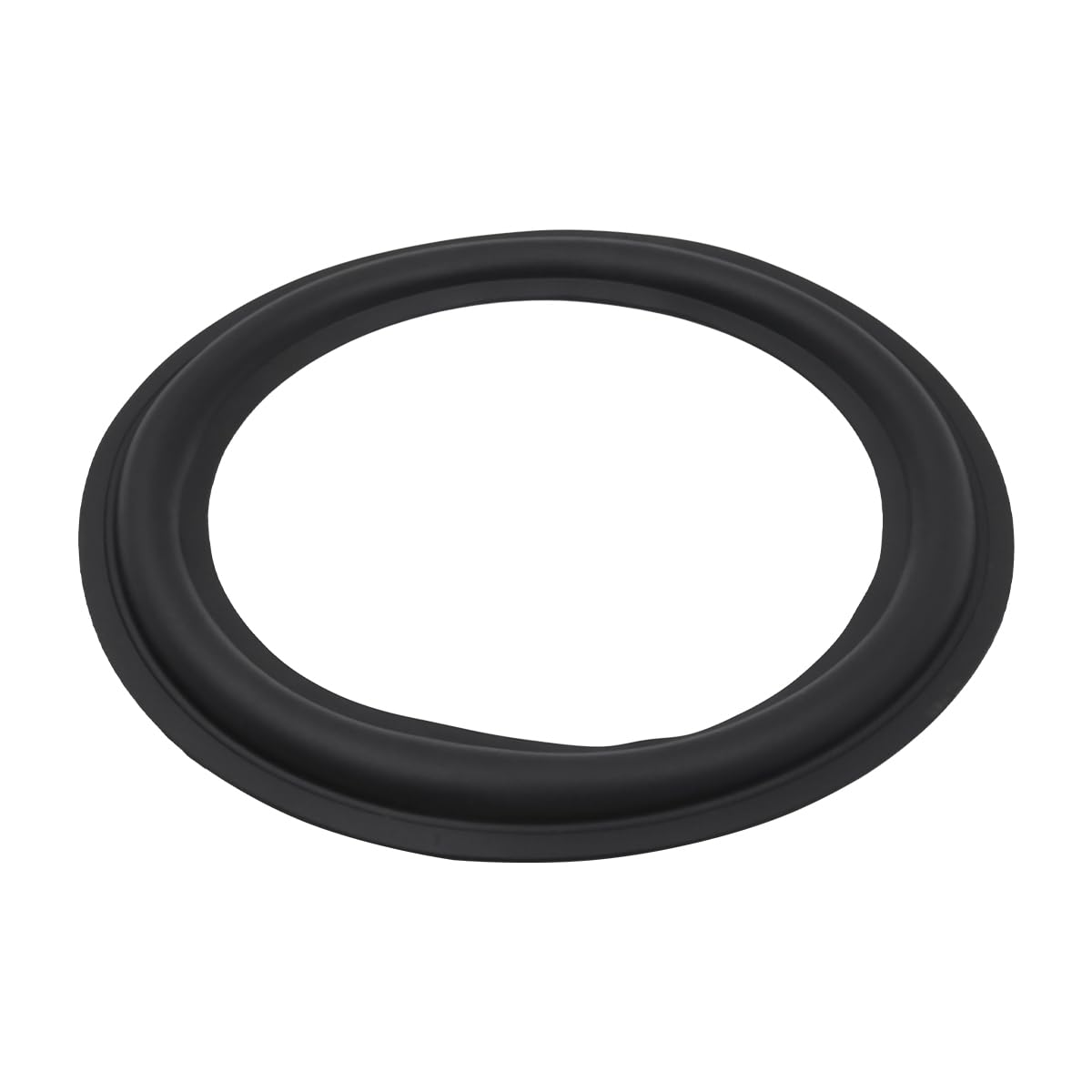 POFET 2PCS Bordo Svasato Anello in Gomma 8 Pollici Altoparlante Subwoofer Schiuma Surround per Riparazione
