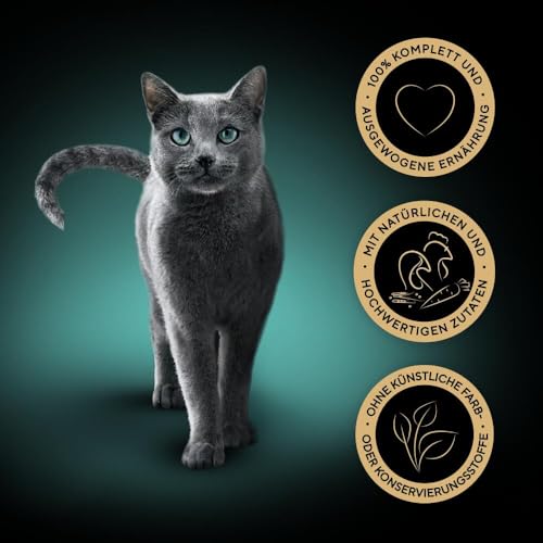 SHEBA Schale Nassfutter für Katzen Sauce Collection mit Truthahn Huhn und Gemüse 2 x 11 x 85g – Ansicht 3