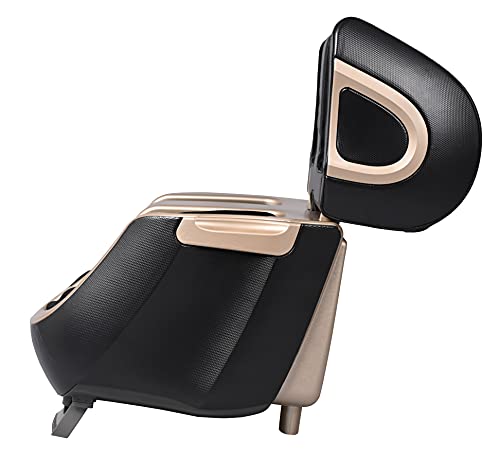 Image of Robotouch Ortholite foot Calf, thigh & knee roller foot massager machine with far infrared heating reduces muscle tension, fatigue, and pain relief, One year Warranty. (Black)