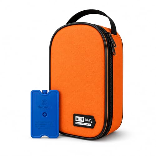 Case Insulina Bolsa Térmico Medicamento Best Bay (Laranja)