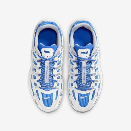 Nike P-6000 Big Kids' Shoes (HV5064-401, Hyper Royal/Summit White/Metallic Silver/White)4