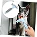 Happyyami Ergonomic Design Pet Hair Comb Detangler Brush for Dogs Easy to Pet Cleaning Supplies