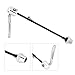 Fafeims Quick Release Skewer Lightweight Trainer Skewer Wheel Hub Front Rear Lever for Mountain Road
