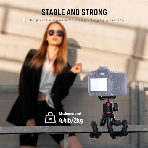 Soporte móvil Octopus flexible para sujetar cámaras en ramas y postes 6