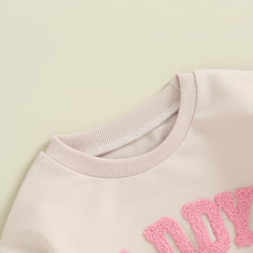 Infant Baby Girls Daddy’s Girl Romper Long Sleeve Letter Embroidery Ruffle Bubble Bodysuit Newborn Fall Winter Clothes4
