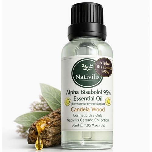 Alpha Bisabolol 95% Nativilis Candeia huile essentielle anti-inflammatoire et cicatrisante végane