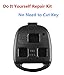 Replacement Key Fob Case Shell Fit for Lexus ES GS GX is LS LX RX SC ES300 GX470 GS300 Keyless Entry Remote Control Key Fob Cover Housing 3 Buttons