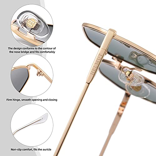 H HELMUT JUST Occhiali da Sole da Uomo Donna