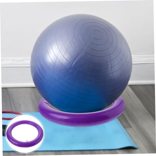 Veemoon Gymnastikball Ring – Stabiler Balance Donut Halter Für Gymnastikball - Rutschfester Ständer Für Heim-Fitnessstudio Und Büro Aufblasbare Basis Für Optimale Stabilität