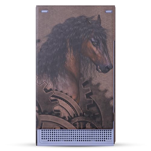 Xbox Series S autocollant console cheval steampunk Simone Gatterwe