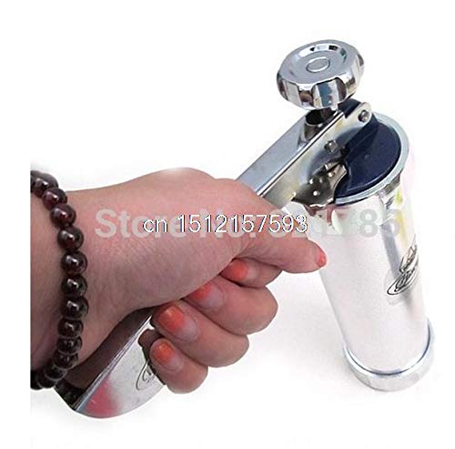 Lilianos Biscuit Cookie Making Maker Pump Press Machine Cake Decor + 20 Moulds 4 Nozzles/Cooking Tools