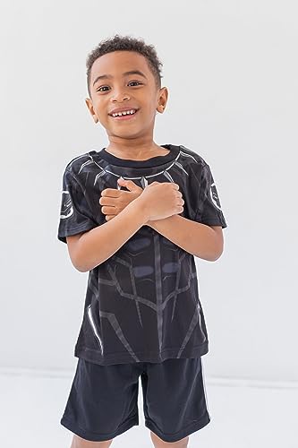Image of Marvel Cosplay Athletic 2-Piece T-Shirt and Shorts Set Toddler to Big Kid
