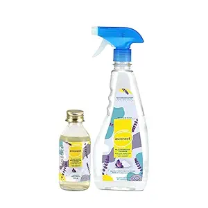 awenest Multi-Purpose Cleaner 1 Litre Kit I All Purpose Cleaner for Bathroom, Kitchen, Glass, Wood I Stain Remover | 100% Plant Based I No Toxins I Power of Sea Salt & lavender | Makes 1 liter Cleaner