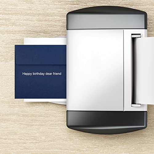Image of 50 Packs 5x7 Envelopes A7 for Invitations, Printable Invitation Envelopes Self Seal for Weddings, Invitations, Photos, Greeting Cards, Mailing (Navy Blue)