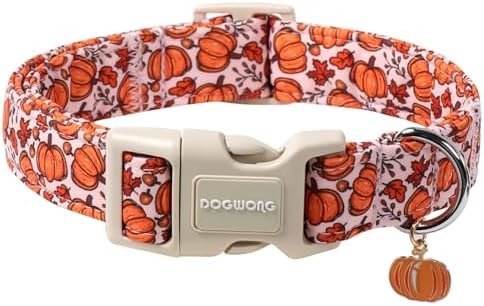 DOGWONG Pumpkin Dog Colla...
