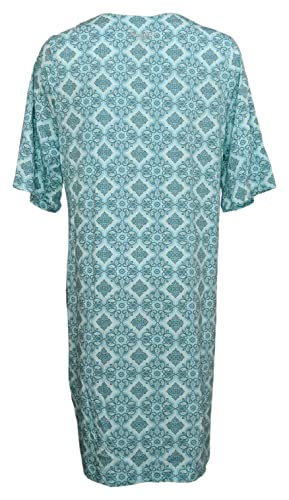 Hang Ten Dress Size XL T-Shirt Short Sleeve UV Protection Green2