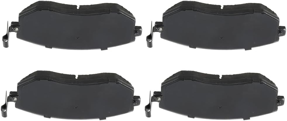 CCIyu D929 Front Semi-Metallic Disc Brake Pads Kit - 4PCS For Saab 9-2X (2005-2006), Subaru Impreza (2002-2010), Legacy (2002-2012), Outback (2001-2012) & Baja (2003-2006)
