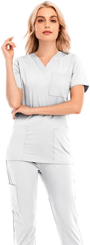 Vista 2 de HARGLESMAN Conjuntos de uniformes médicos para mujer