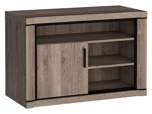 Mirjan24 TV Lowboard Mannar M-11, Fernsehschrank, Highboard, Fernsehtisch,...