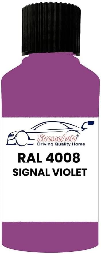 Xtremeauto RAL 4008 Signal violet GLOSS TOUCH UP PAINT BRUSH REPAIR SCRATCH UPVC PVC METAL WOOD