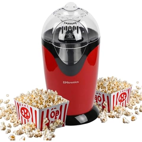 EMtronics Oil-Free Hot Air Popcorn Maker Cover
