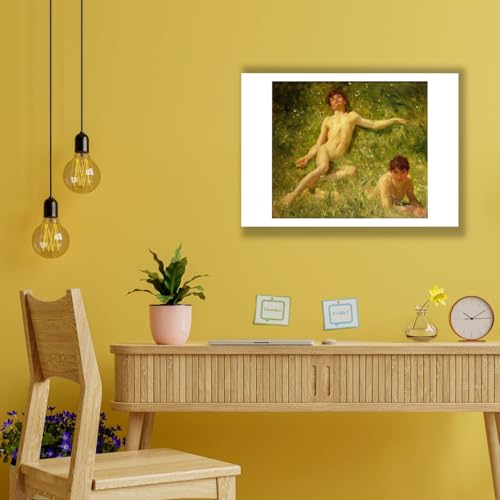Impression d'art Henry Scott Tuke The Sunbathers format medium mat