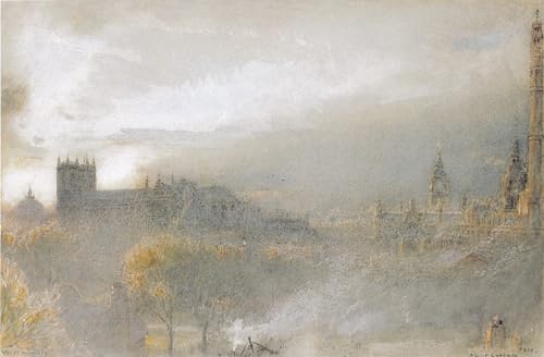 Lienzo Westminster Albert Goodwin para decorar salones elegantes pintura SERENDIPITP