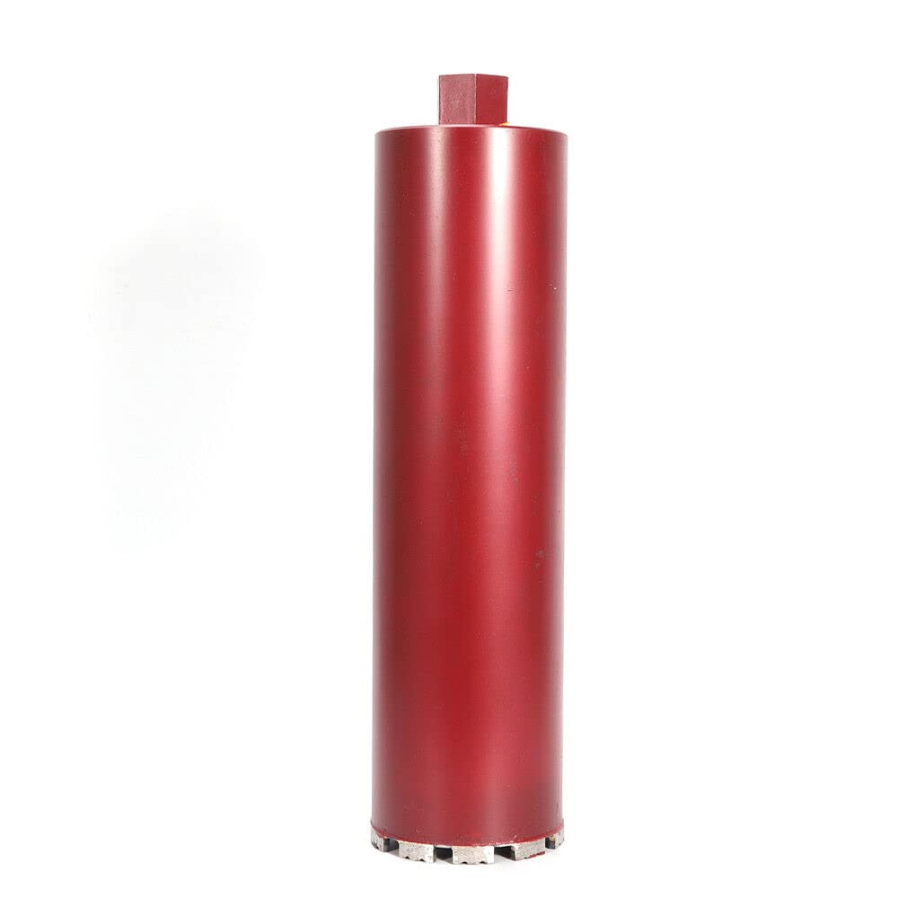 Diamond Core Drill, 63/76/112mm Core Drill Bit, 63mm/76mm/112mm Professional Dry and Wet Diamond Core Drill Bits Bit Drilling, for Concrete, Aerated Concrete, Bricks, Tiles, Stoneware (76mm)