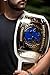 FANTASYJOCKS Custom Championship Belt Trophy Award Fantasy Football Champion Wrestling Boxing MMA Hockey FFL Prize Winner (White-Gold)