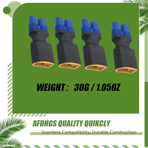 4 piezas conector XT60 macho a EC3 hembra miniatura 2