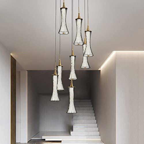 Plafonnier réglable LED suspension de salle à manger minimaliste - 4