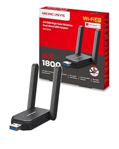 Clé WiFi 6 Mercusys MA72XH - Haute Vitesse et Compatible Windows 11/10