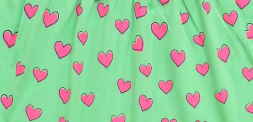 Image of Clothe Funn New Born Baby Girl Trendy Cotton Dress (3-4 Years, Pink /Mint Green)