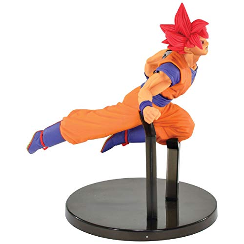 Figure Bandai Banpresto Dragon Ball Super Son Goku Fes - Super Saian God Ref. 34613 Cores Diversas,