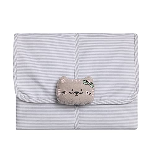 Trocador Porta Fraldas Portátil Papi Friends para Bebê 66cm X 40cm Contém 01 Un