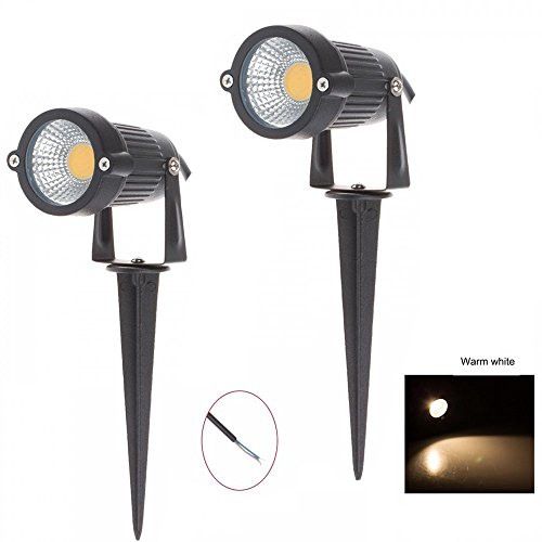 Low Voltage Landscape Light 5W 12V LED Landscape Lighting Warm White 2 Pack - Image 8