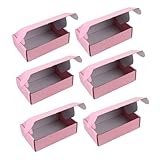 DIYEAH 6stücke Dekorative Verpackungskartons Aus Papier Für Geschenke Versandkartons Geschenkverpackungskartons Express-verpackungskartons Vielseitig Einsetzbar Für Umschläge Handtücher k