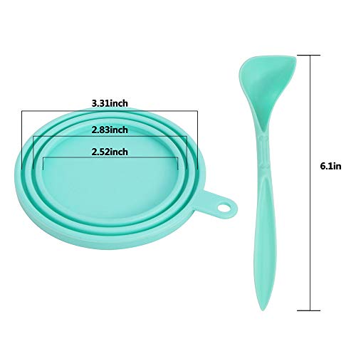4-Pack-Can-Covers-and-4-Pack-Pet-Spoons-SetUniversal-Silicone-Can-Lids-for-Pet-Food-Cans-1-Fit-3-Standard-Size-Dog-and-Cat-Can-Tops-Cover-Round 4 Pack Can Covers and 4 Pack Pet Spoons SetUniversal Silicone Can Lids for Pet Food Cans 1 Fit 3 Standard Size Dog and Cat Can Tops Cover Round