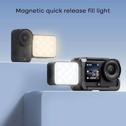 Luz de relleno LED magnética regulable con CRI95+ e impermeable IPX5 marca Jectse 2