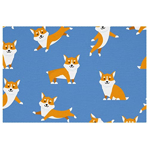 Set de table Corgi mignon pour créer une ambiance de repas joyeuse - 2