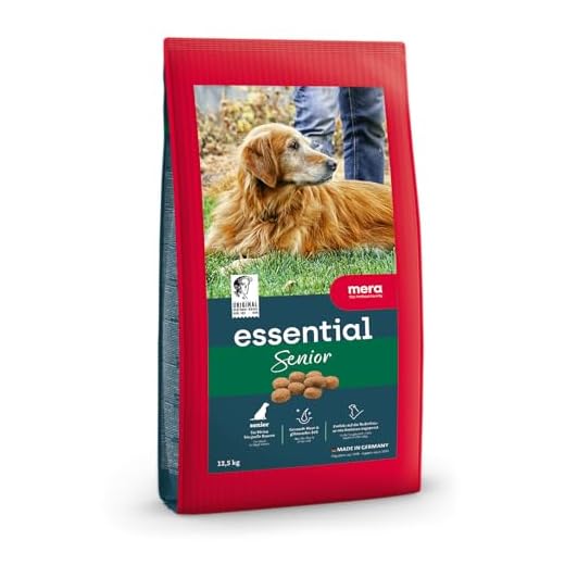 IAMS for Vitality Senior Hundefutter trocken - Trockenfutter für ältere Hunde ab 8 Jahre, geeignet für kleine und mittelgroße Hunde, 5 kg 7 MERA essential Senior, Hundefutter trocken für ältere Hunde aller Rassen, Trockenfutter mit Geflügel Protein, gesundes Futter zur Entlastung der Nieren, ohne Weizen (12,5 kg)
