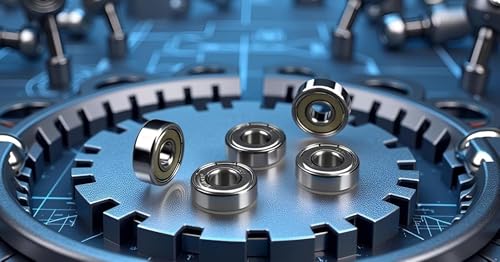 Image of 625ZZ Mini Ball Bearings | Durable, Smooth & Rust-Resistant for 3D Printers, Robotics & Hobby Projects(5x16x5) mm (10)