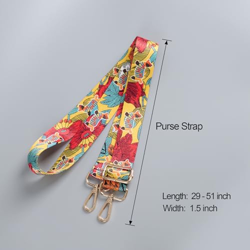 Image of chushui Replacement Purse Strap,Wide Adjustable Crossbody Straps for Handbags