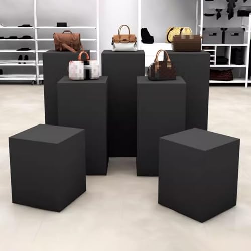 Socle d'exposition empilable pour vitrine d'art et support de mannequin